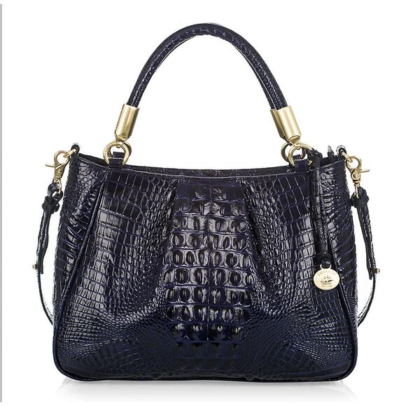 BRAHMIN ink Ruby melbourne Satchel - Picture 1 of 9